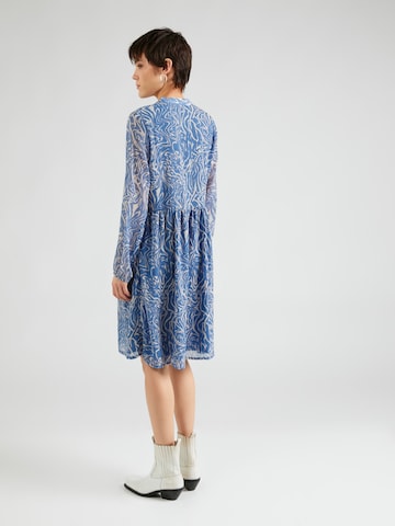 SAINT TROPEZ Shirt Dress 'Valerie' in Blue