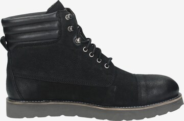 SANSIBAR Lace-Up Boots in Black