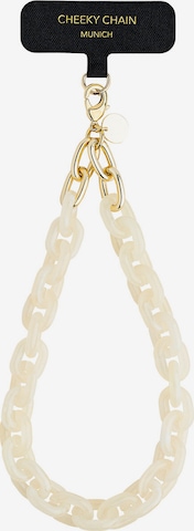 Protection pour Smartphone 'Tokio' Cheeky Chain Munich en beige : devant