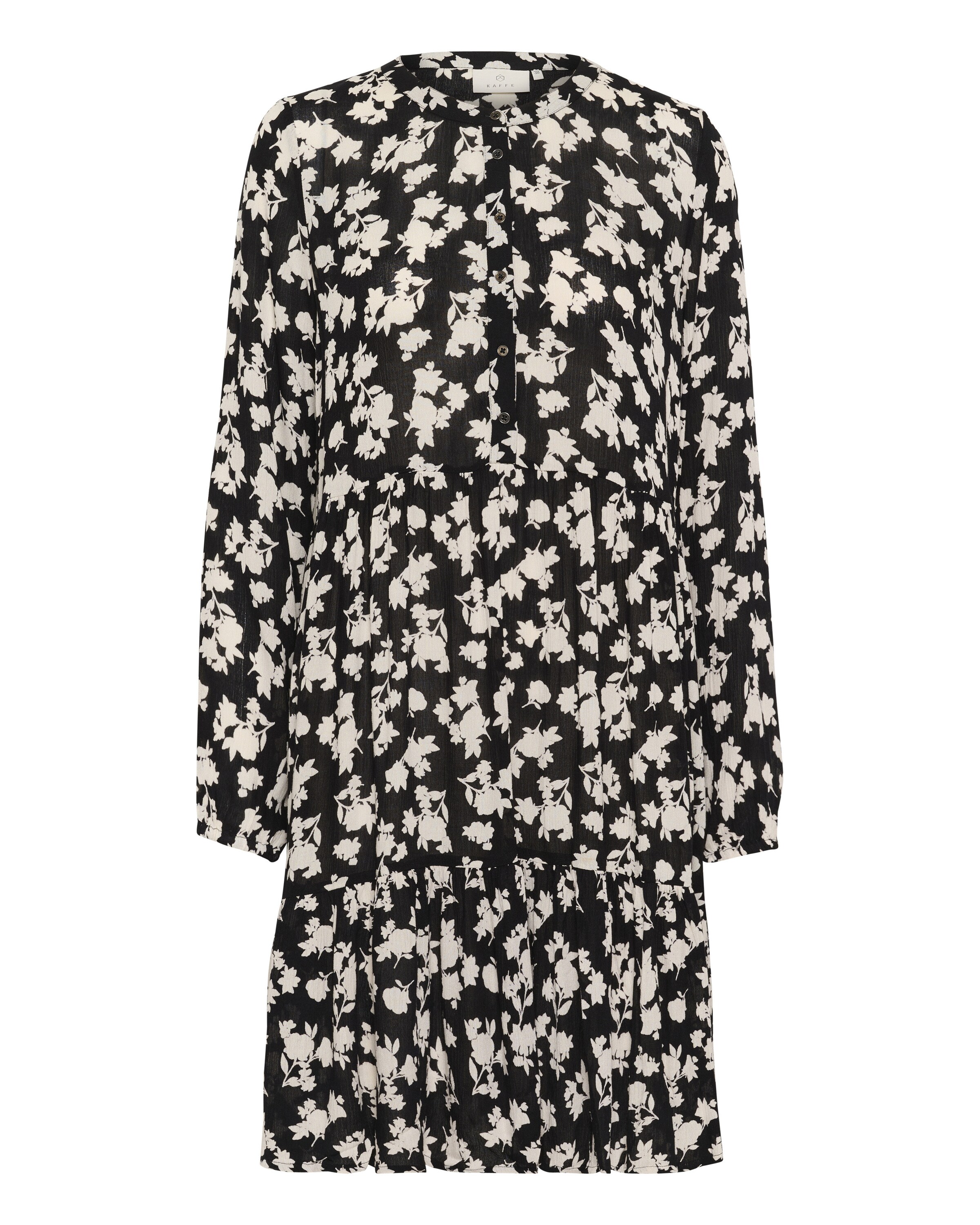 Kaffe Kleid 'Evity' in Schwarz: Vorderseite