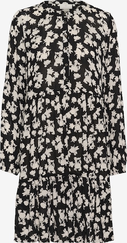 Robe-chemise 'Evity' Kaffe en noir : devant