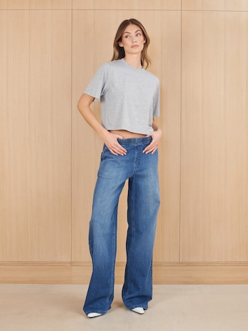 RÆRE by Lorena Rae Wide Leg Jeans 'Jemie Tall' in Blau