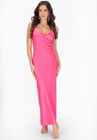 faina - Vestido de festa 'Festive' em rosa