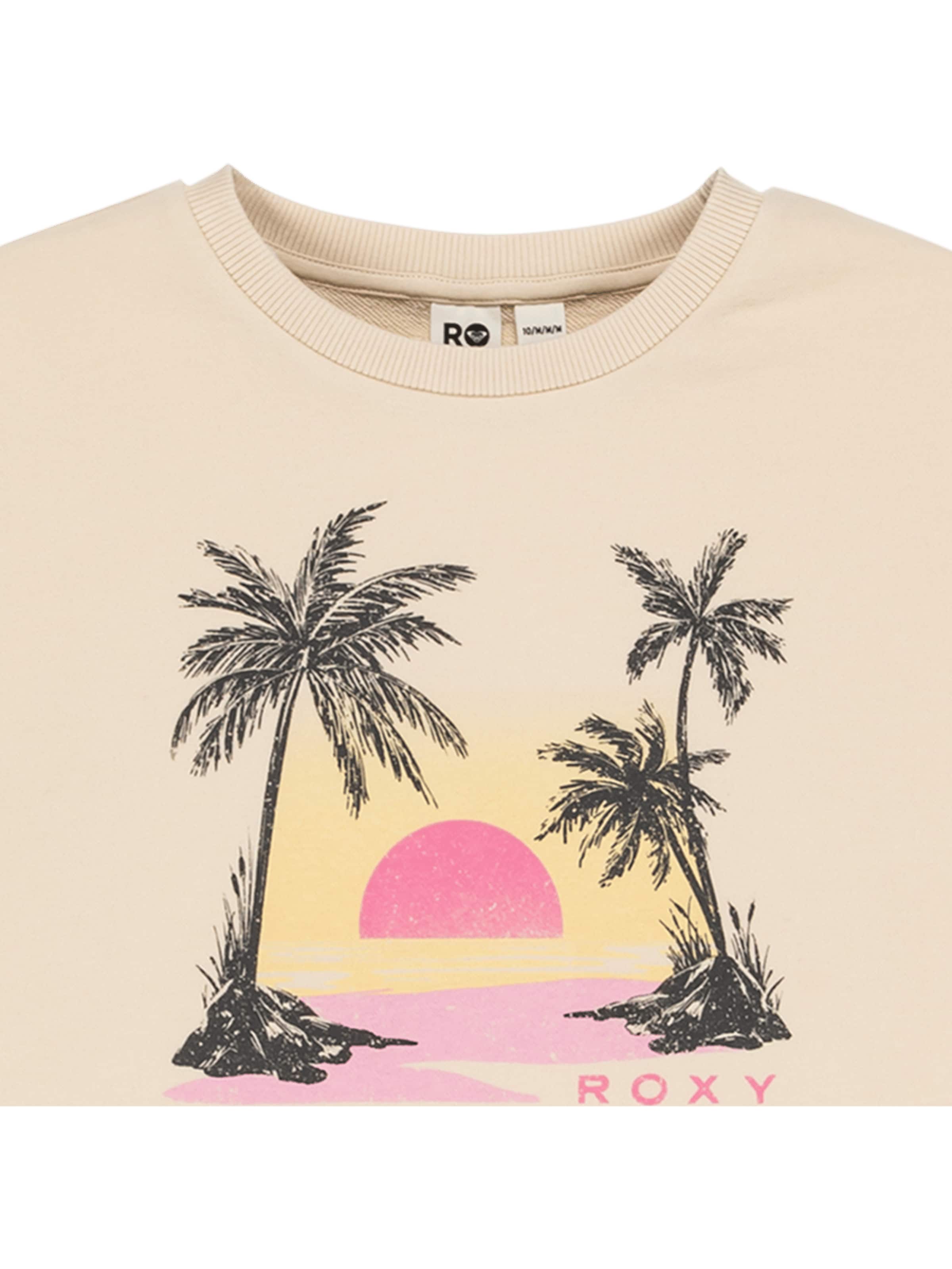 ROXY Sweatshirt 'Morning' in Beige