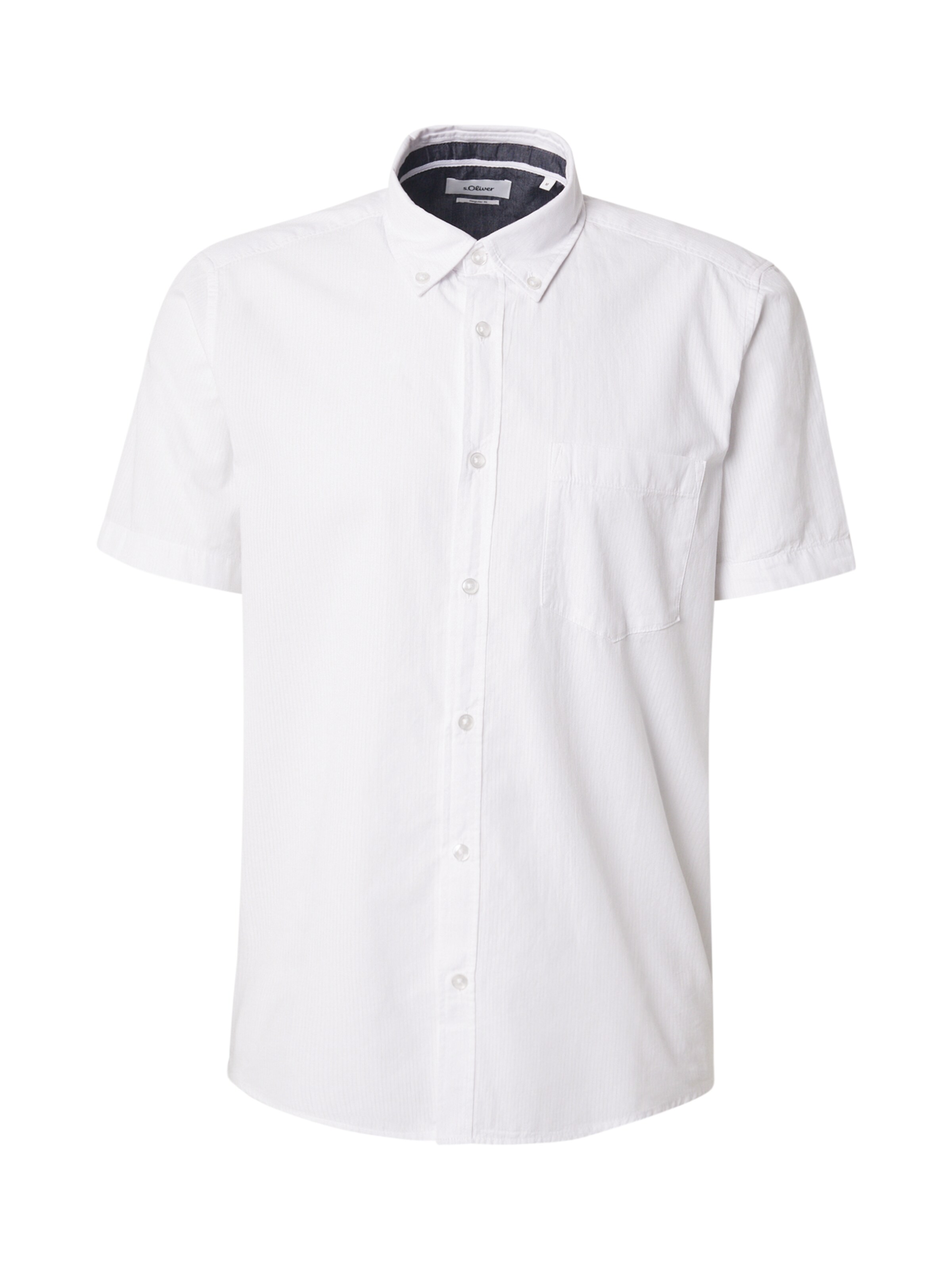 Coupe regular Chemise s.Oliver en blanc : devant