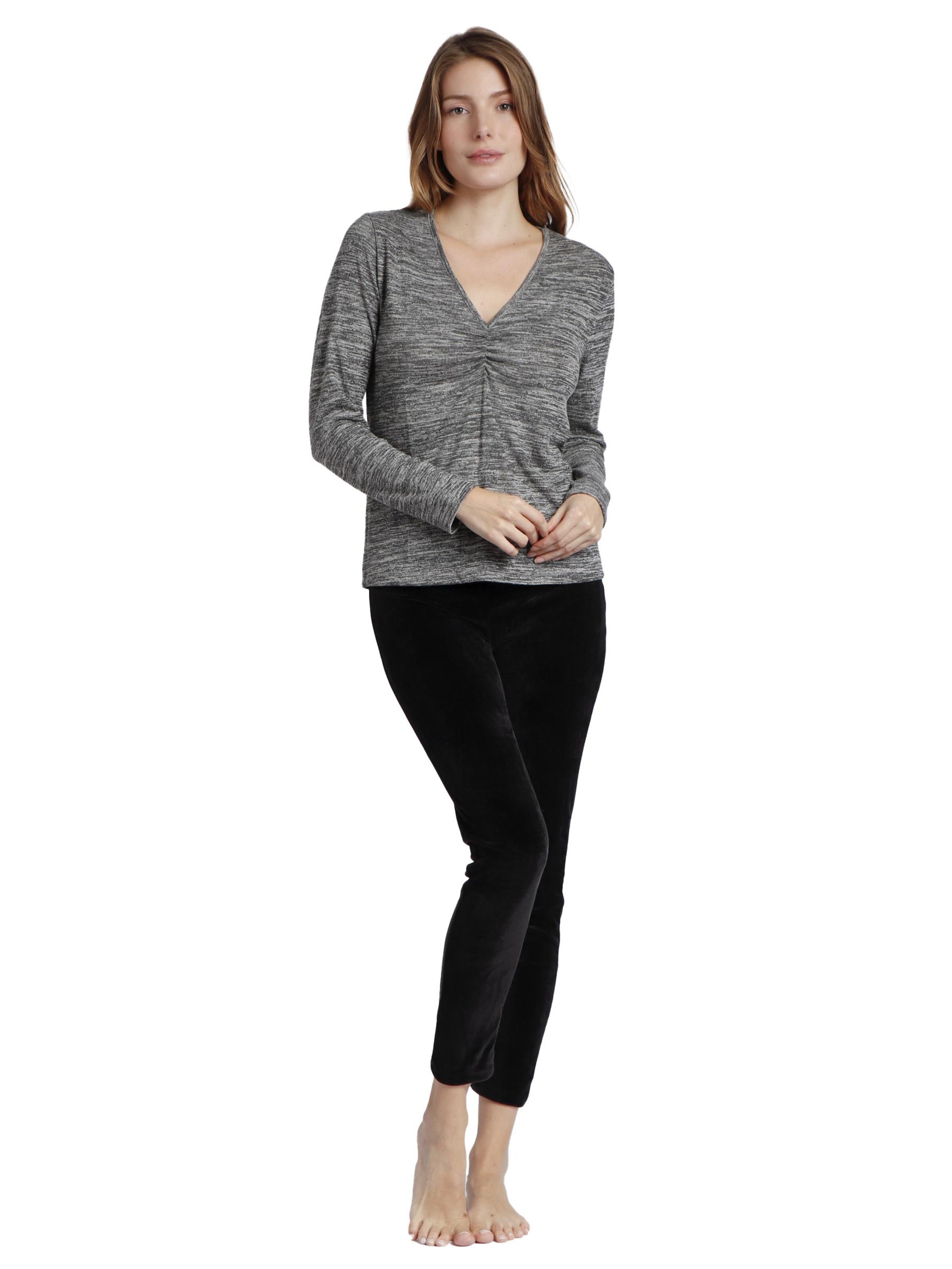 admas - Top 'ADMAS Camiseta Manga Larga Calentita Nudo para Mujer' en gris