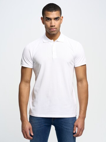 BIG STAR Shirt 'Markolinos' in Wit: voorkant