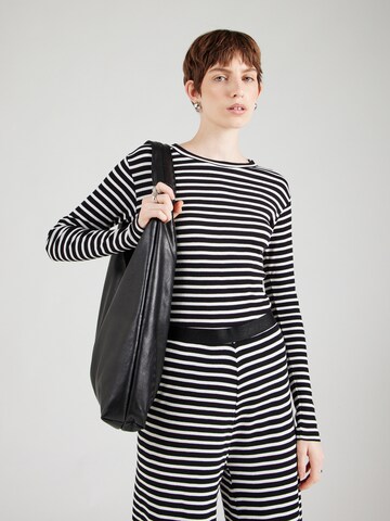 MADS NORGAARD COPENHAGEN - Camiseta en negro: frente