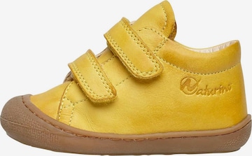 NATURINO Sneakers 'COCOON VL' in Geel: voorkant