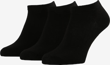 Albert Schäfer Ankle Socks in Black: front