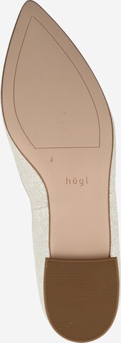 Ballerines Högl en argent