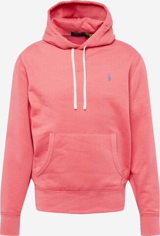 Sweat-shirt Polo Ralph Lauren en rouge : devant