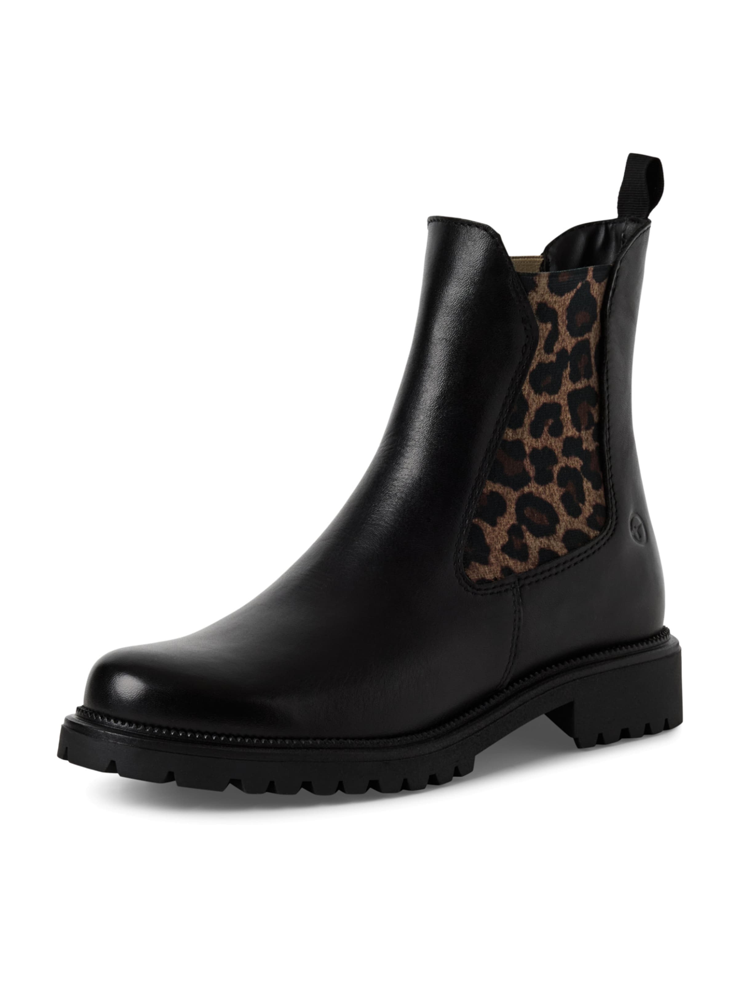 Chelsea Boots Tamaris en noir : devant
