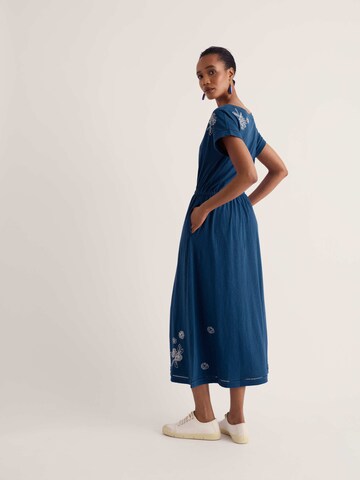 Seasalt Cornwall Dress 'Bay Tree' in Blue