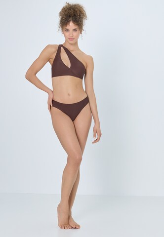 LSCN by LASCANA Bustier Bikinitop in Braun