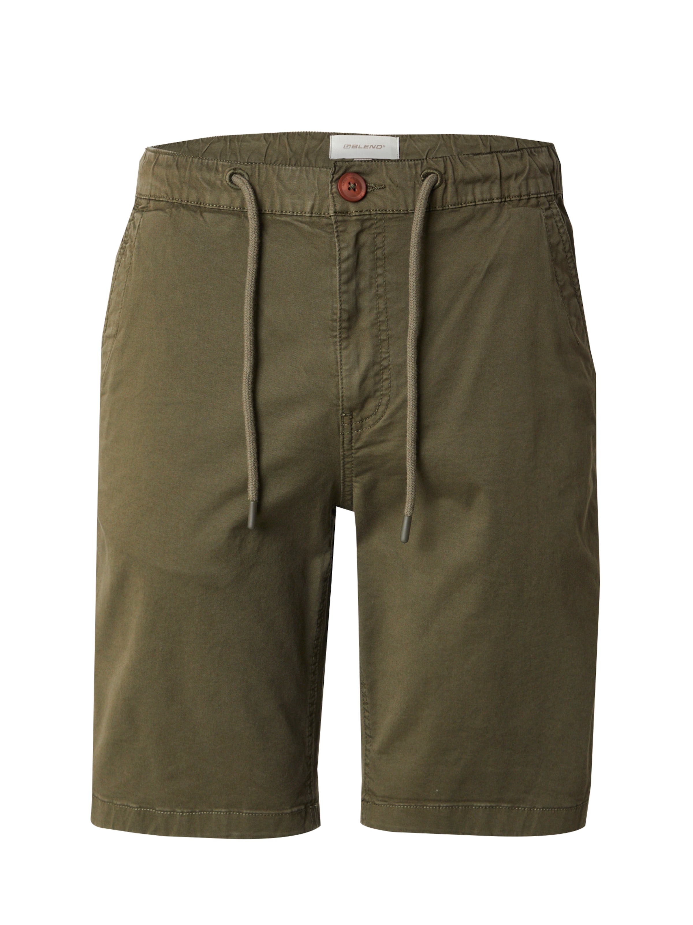 Regular Pantalon chino 'BHMorgan' BLEND en vert : devant