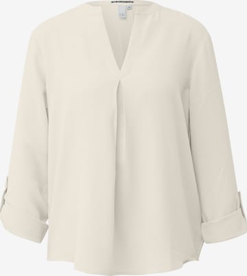 Chemisier QS en beige : devant