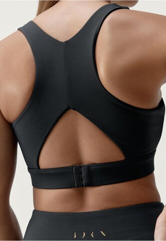 Bustier Soutien-gorge 'Gold' Born Living Yoga en noir