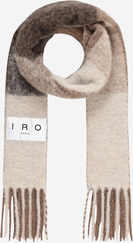 IRO Scarf 'AURAY' in Brown: front