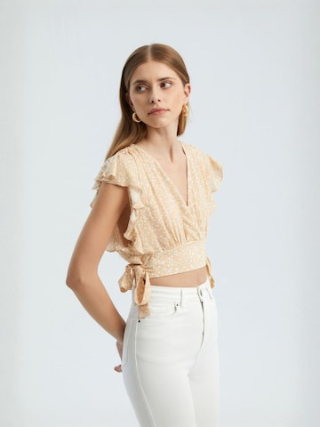 Chemisier Hiccup en marron