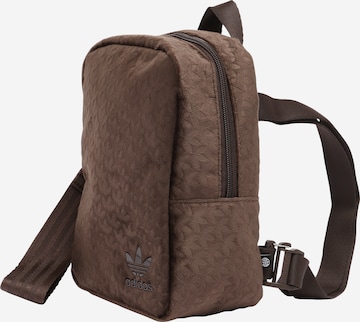 ADIDAS ORIGINALS Backpack in Brown: front