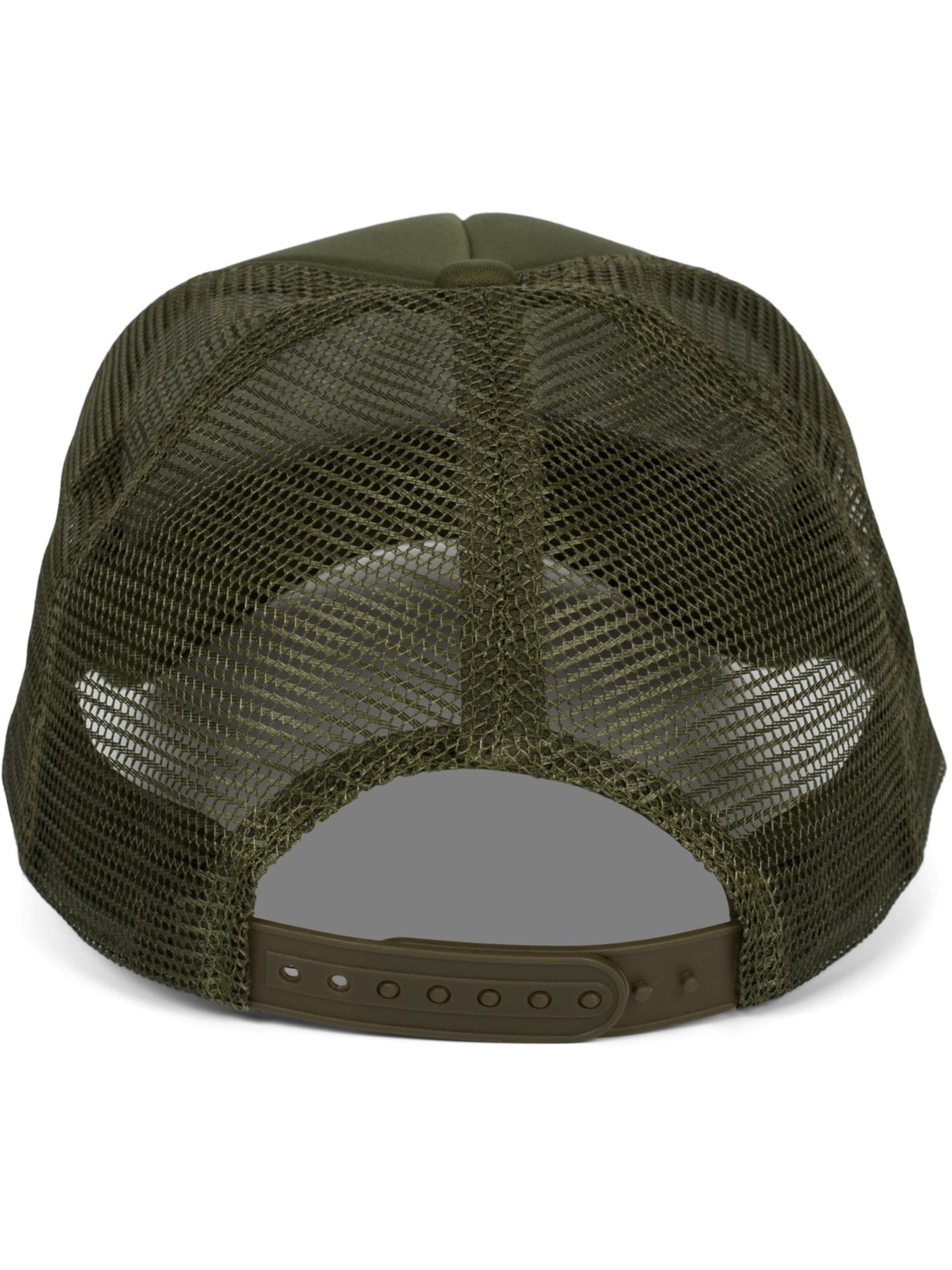 styleBREAKER Cap '5-Panel Mesh Cap' in Green