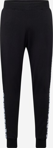 Tapered Pantaloni de la Gianni Kavanagh pe negru: față