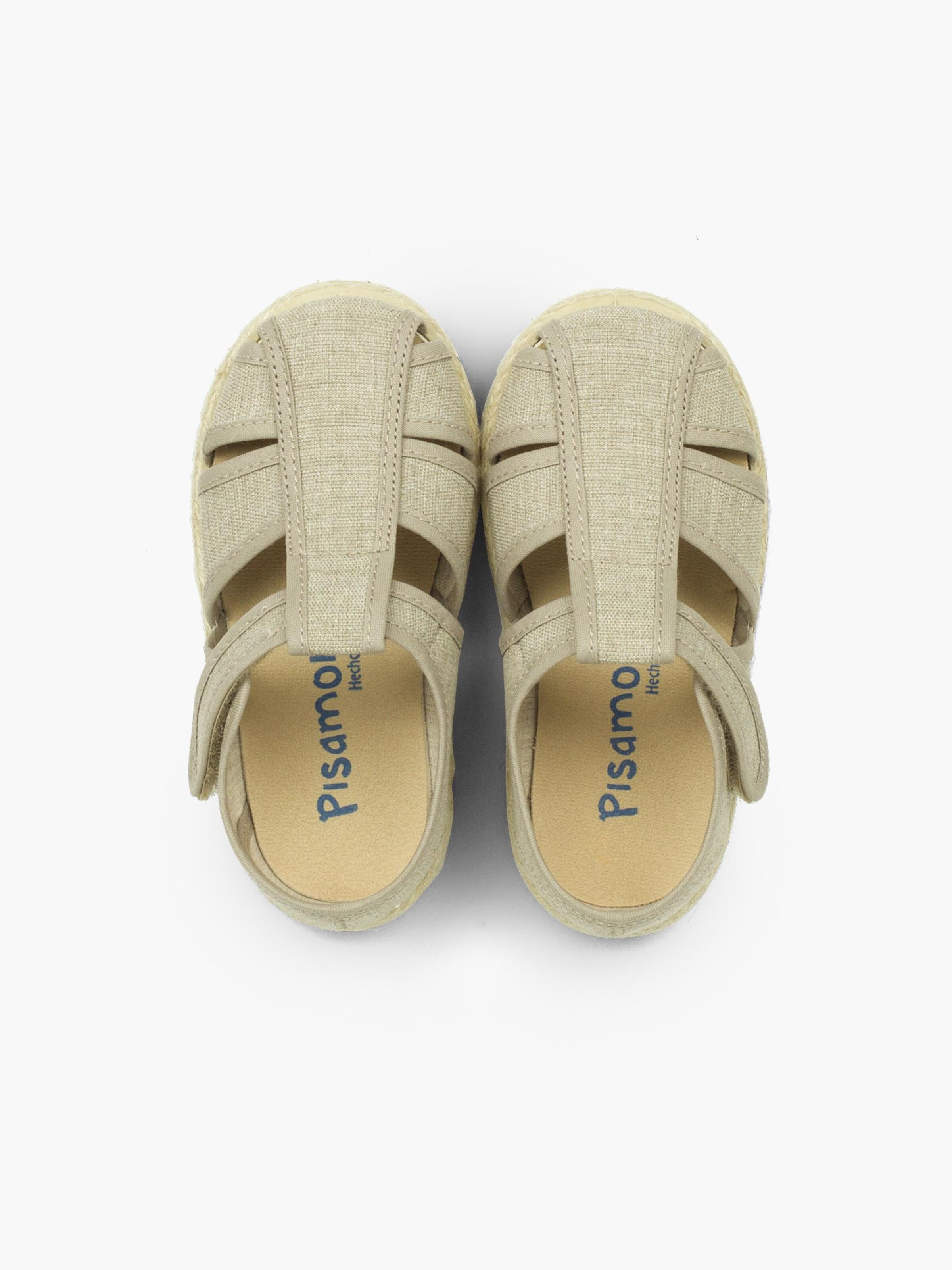 Pisamonas Buty otwarte w kolorze beżowy