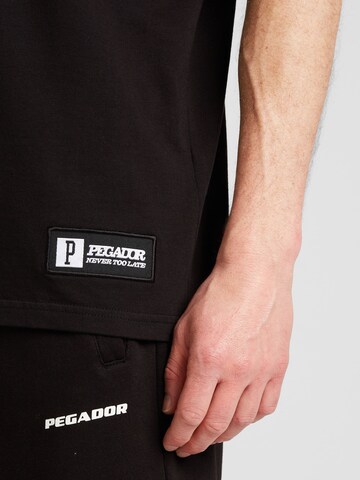 T-Shirt 'CARLO' Pegador en noir