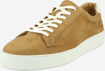 Sneaker bassa 'SALAS' di Tiger of Sweden in marrone: frontale