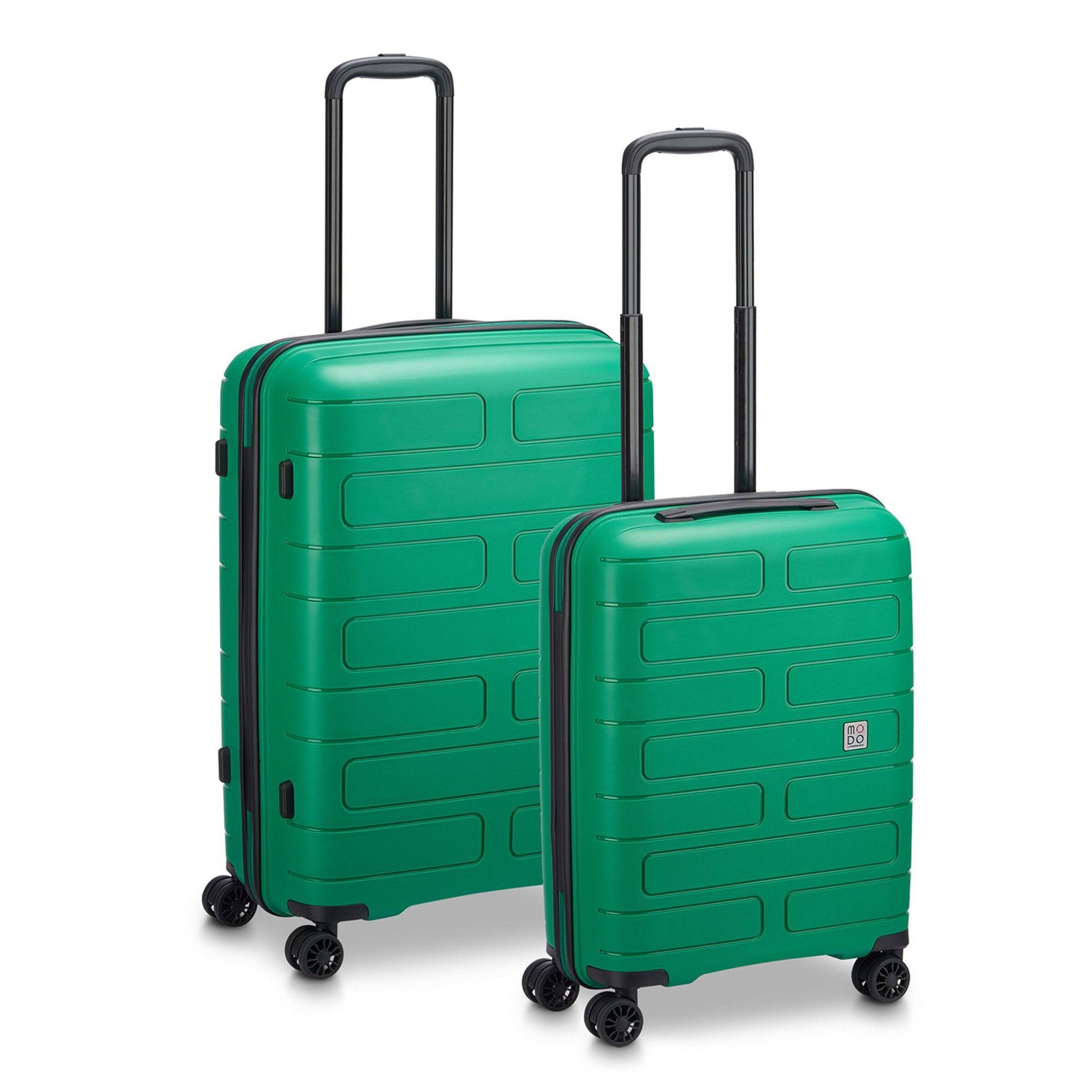 MODO by Roncato Suitcase Set 'Supernova 2.0' in Green: front