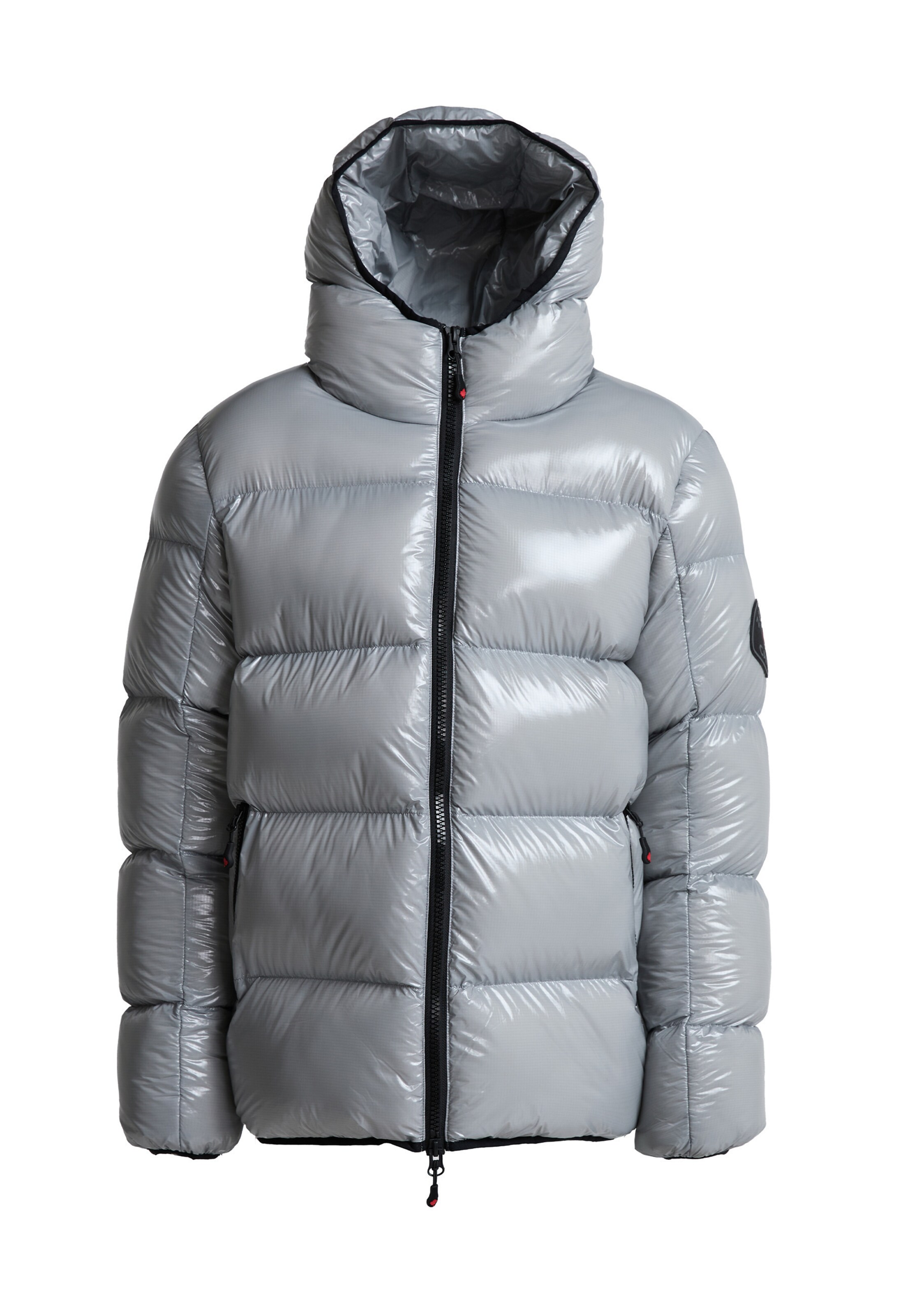 Zavetti Canada Jacke 'Palzino' in Silber: Vorderseite