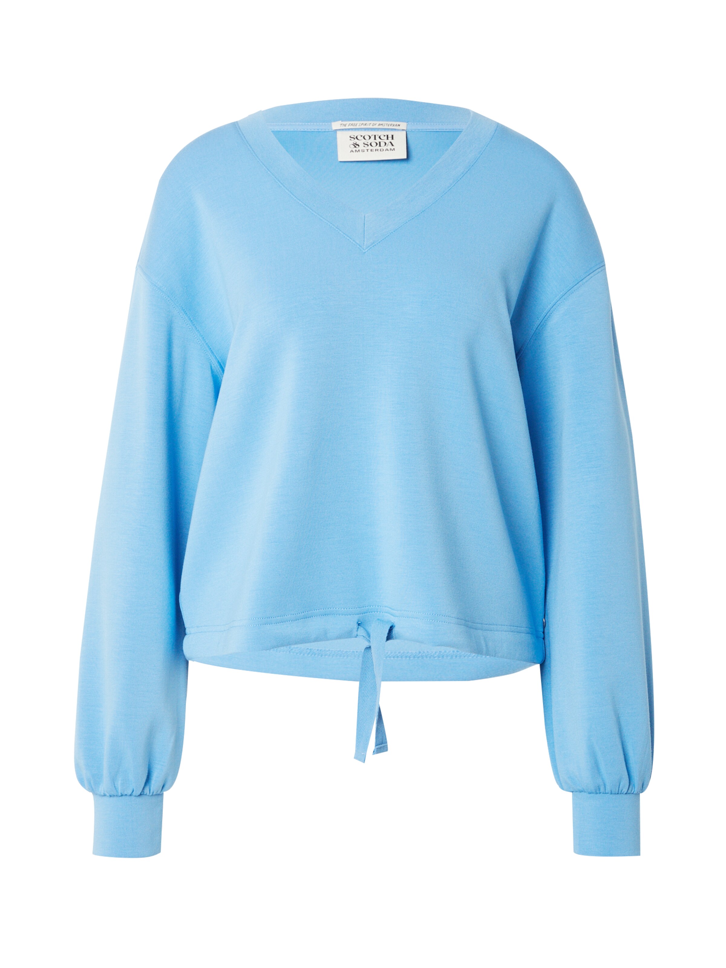 SCOTCH & SODA Sweatshirt in Blue: front