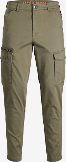 Jack & Jones Plus Pantalon cargo 'STACE' en olive, Vue avec produit