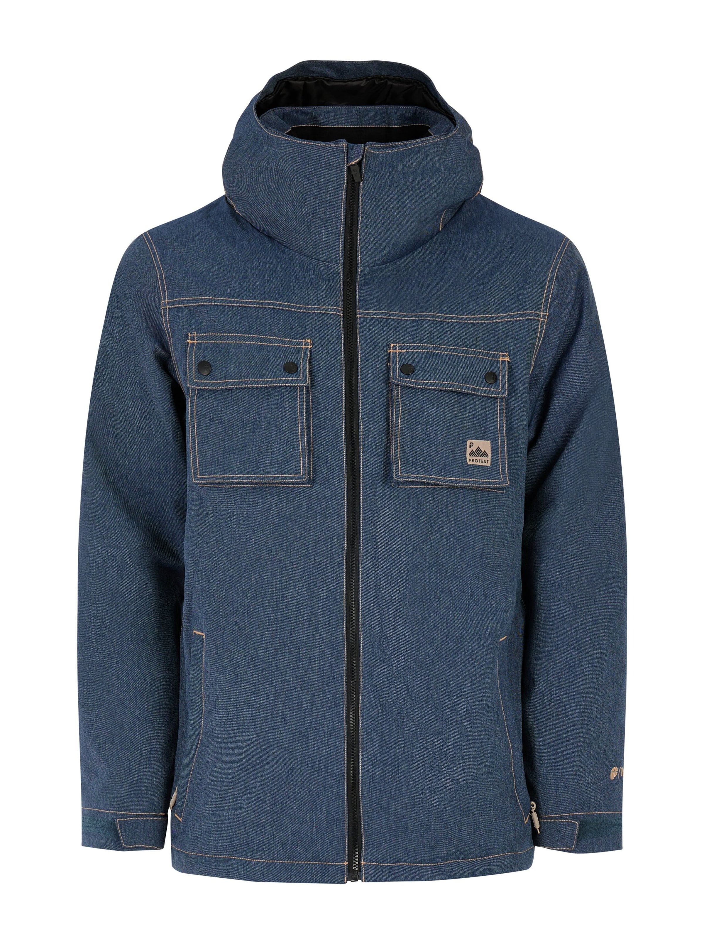 PROTEST Sportjacke 'PRTRail'‌‌‌‌ in Blau: Vorderseite