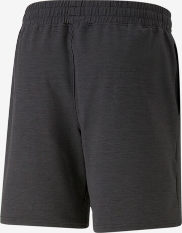 PUMA Regular Sportshorts in Schwarz