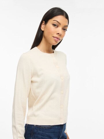 VILA Strickjacke 'VIMalu' in Weiß