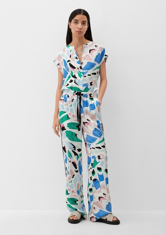 s.Oliver Wide leg Trousers in Beige