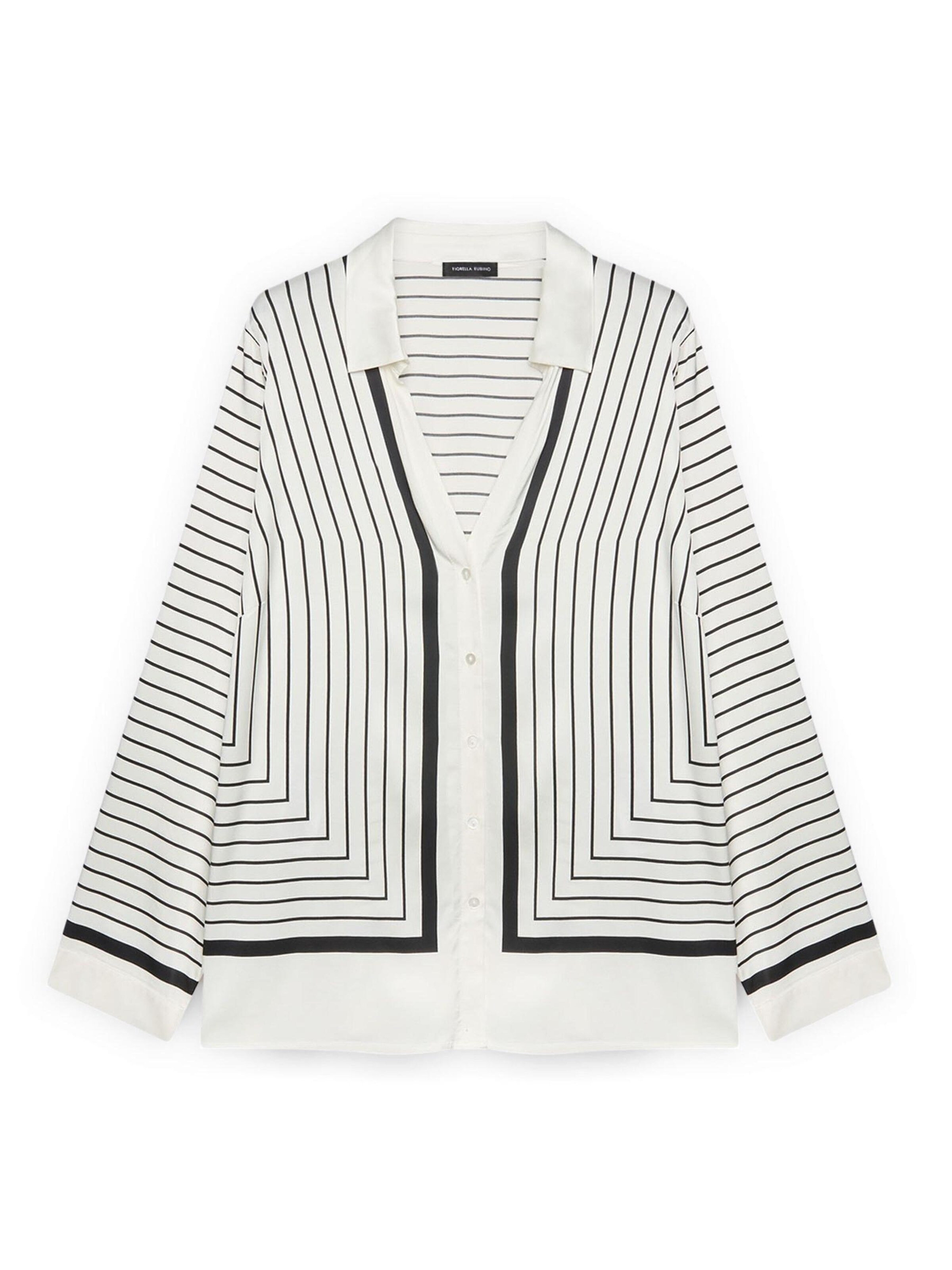 Fiorella Rubino Blouse in Wit: voorkant