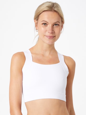 Röhnisch - Bustier Sujetador deportivo 'KAY' en blanco: frente