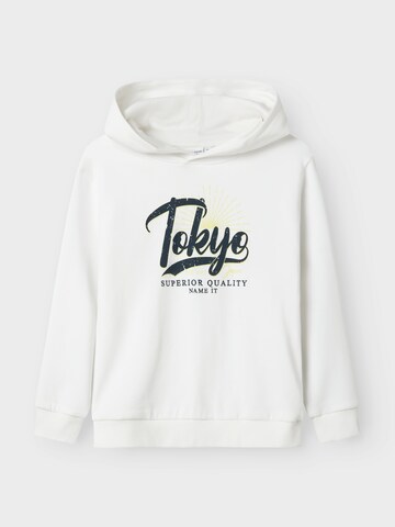 NAME IT - Sudadera 'NKMVIANTON' en blanco: frente