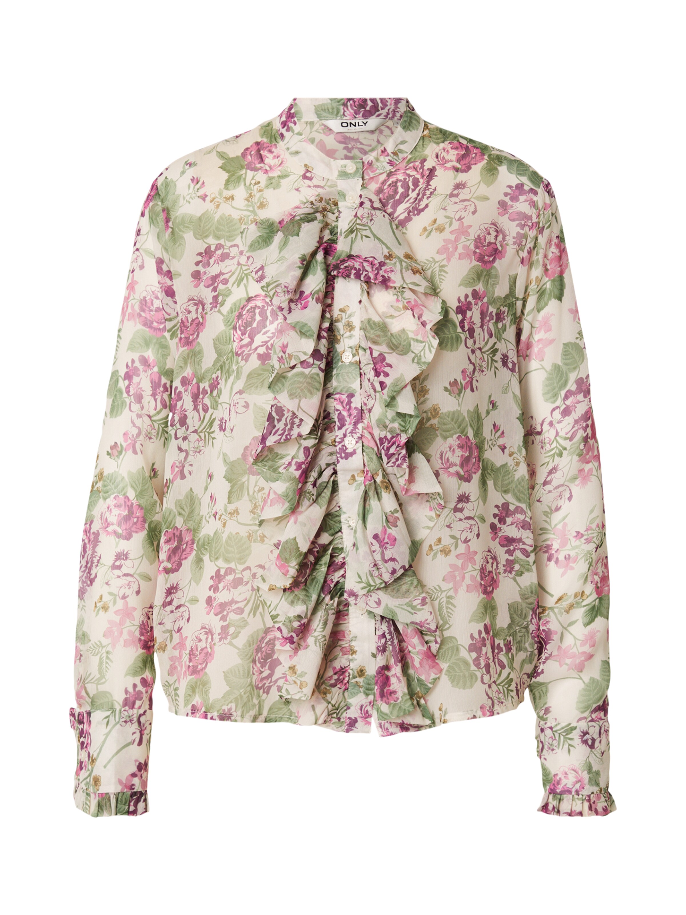 ONLY Blouse 'ONLLISA-PENINNA' in Beige / Cream / Green / Lilac, Item view