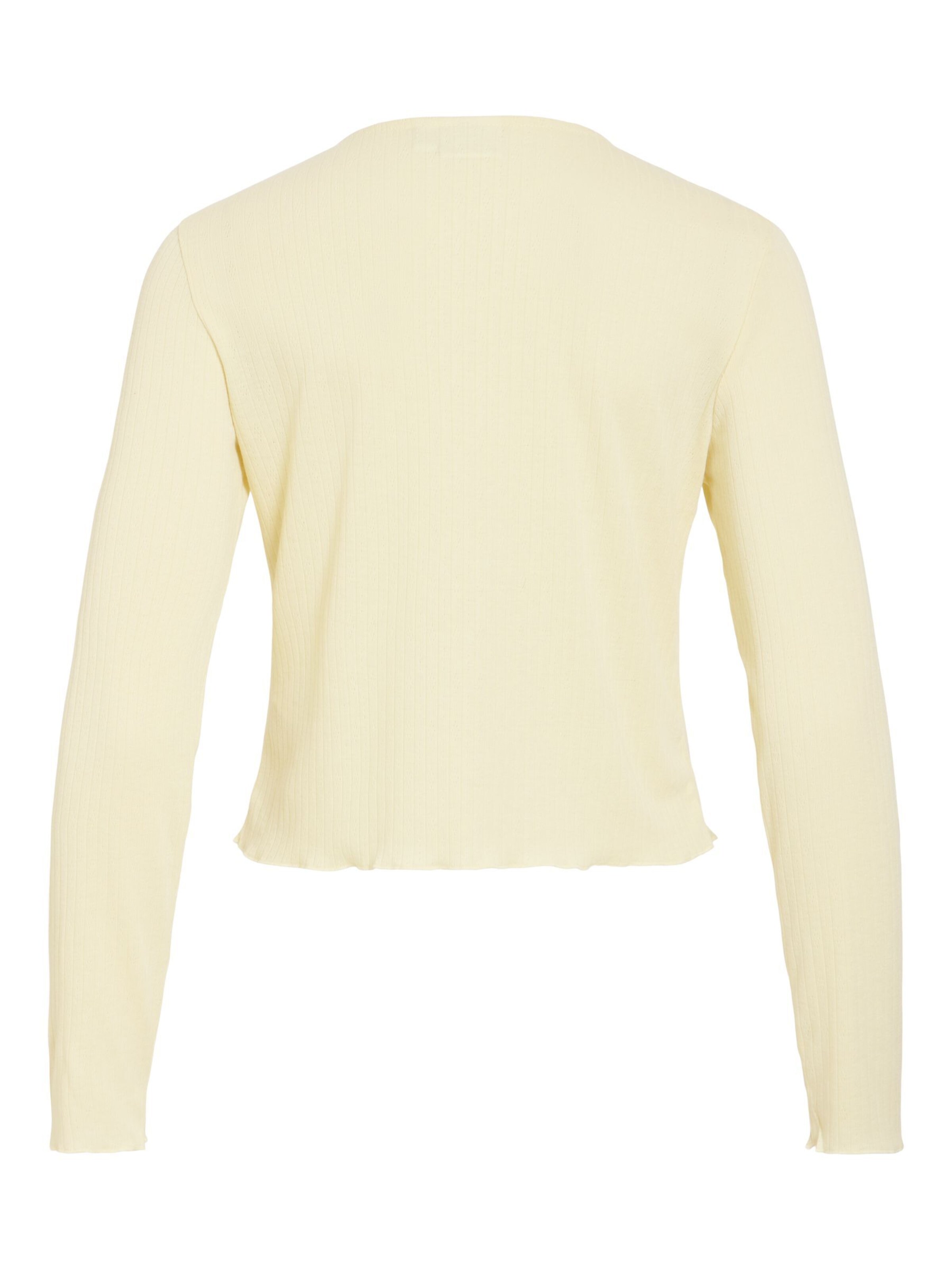 Cardigan 'VIMaggie' VILA en jaune
