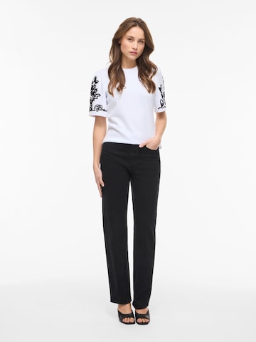 VILA Sweatshirt 'VIMia' i hvid