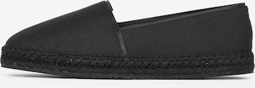 Espadrillas di Calvin Klein in nero: frontale
