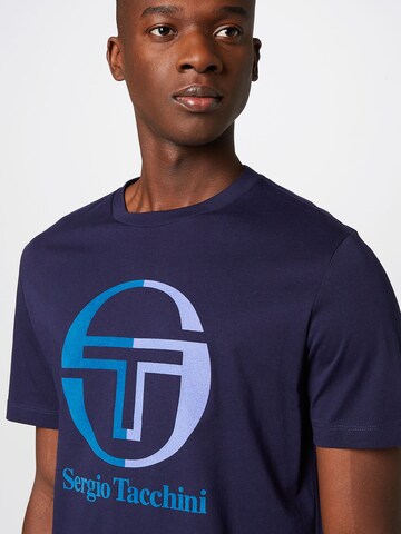 Sergio Tacchini Funkcionalna majica 'NEW IBERIS' | modra barva