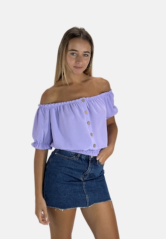Elara Bluse in Lila