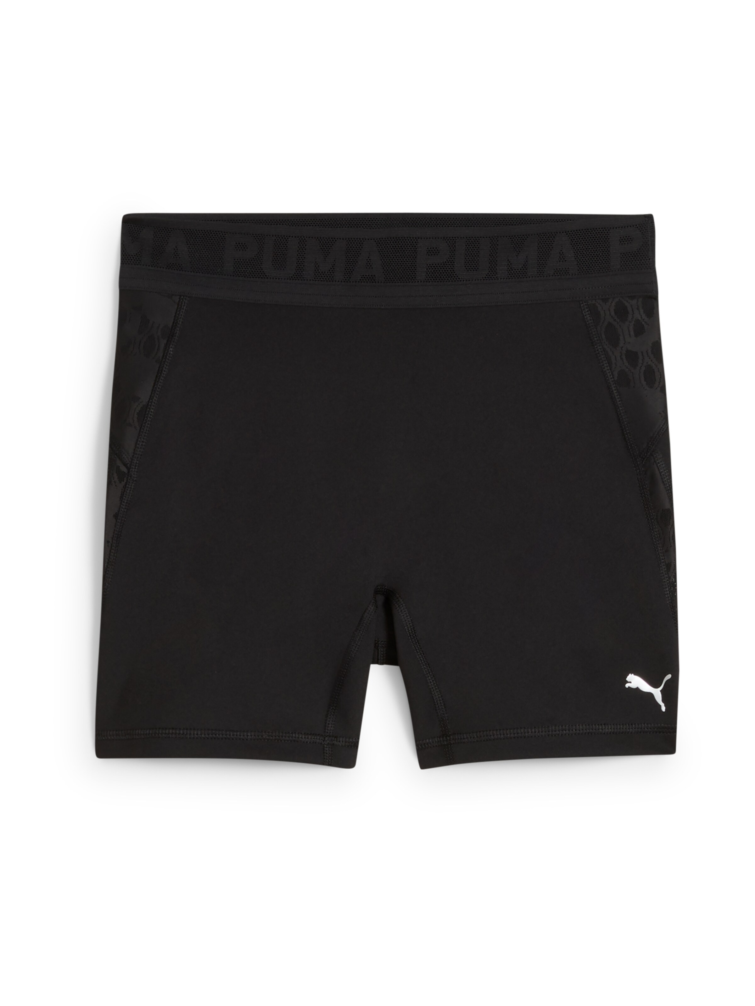 PUMASkinny Sportske hlače - crna boja: prednji dio