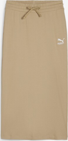 PUMA Rok in Beige: voorkant