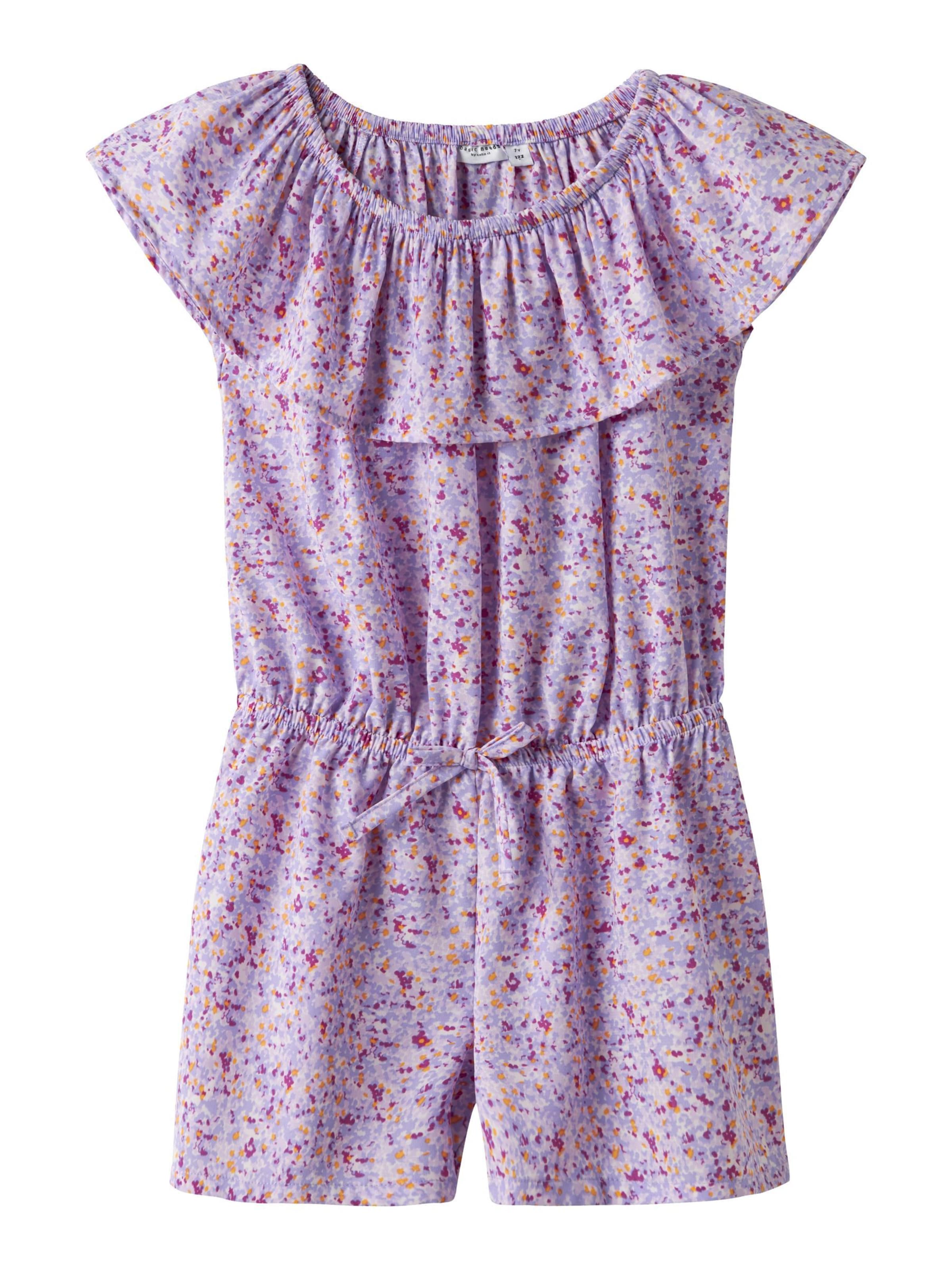 NAME IT Dungarees 'NKFVinaya' in Purple: front